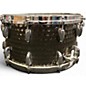 Used Gretsch Drums 14X8 Hammered Black Black Drum
