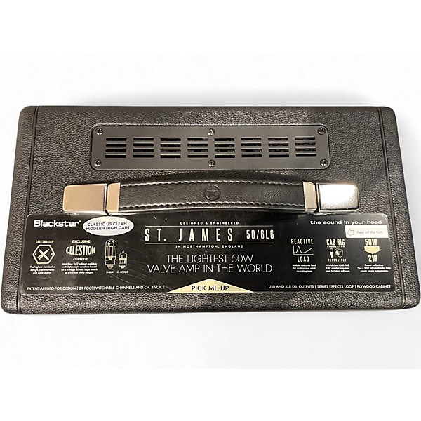 Used Blackstar ST. JAMES 50 Tube Guitar Amp Head