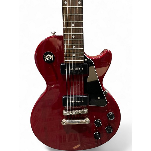 Used Epiphone Les Paul Special P90 Cherry Solid Body Electric Guitar