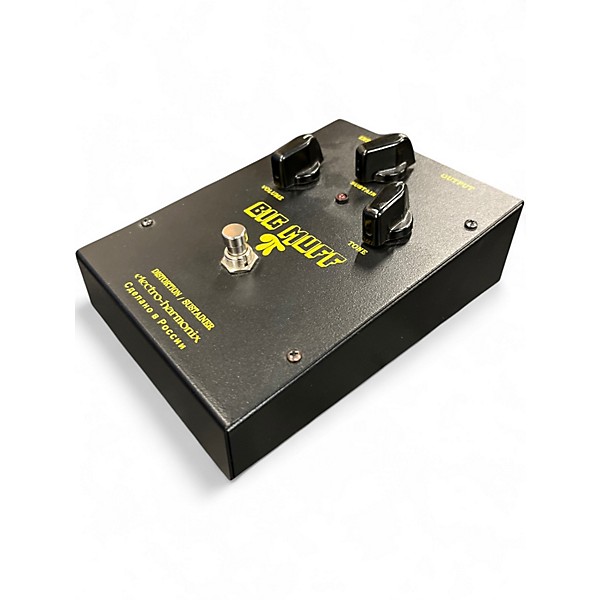 Used Electro-Harmonix BLACK Russian Big Muff Pi Fuzz Effect Pedal