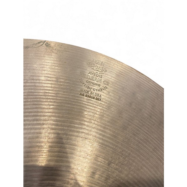 Used Zildjian 20in a series ping ride Cymbal
