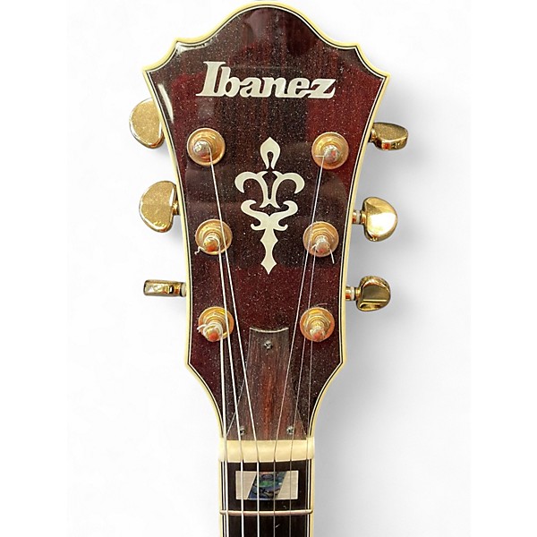 Used Ibanez AM153 Tobacco Burst Hollow Body Electric Guitar