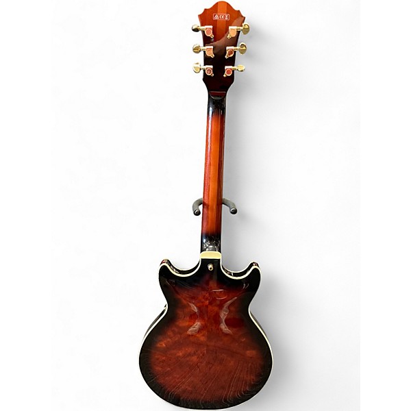 Used Ibanez AM153 Tobacco Burst Hollow Body Electric Guitar