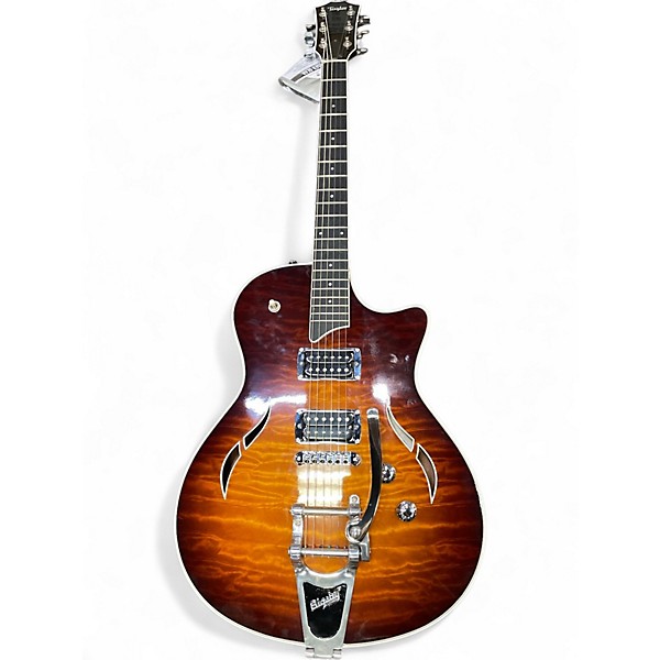 Used Taylor T3B Bigsby 2 Color Sunburst Hollow Body Electric Guitar