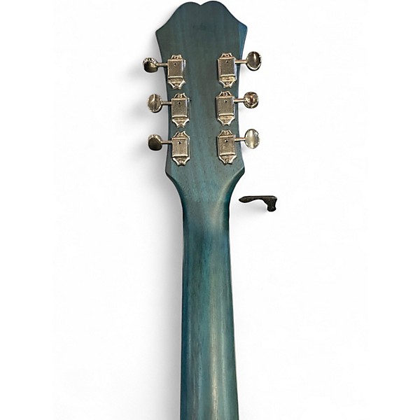 Used Epiphone CASINO WORN FADED OCEAN BLUE Hollow Body Electric Guitar