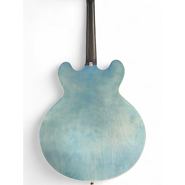 Used Epiphone CASINO WORN FADED OCEAN BLUE Hollow Body Electric Guitar
