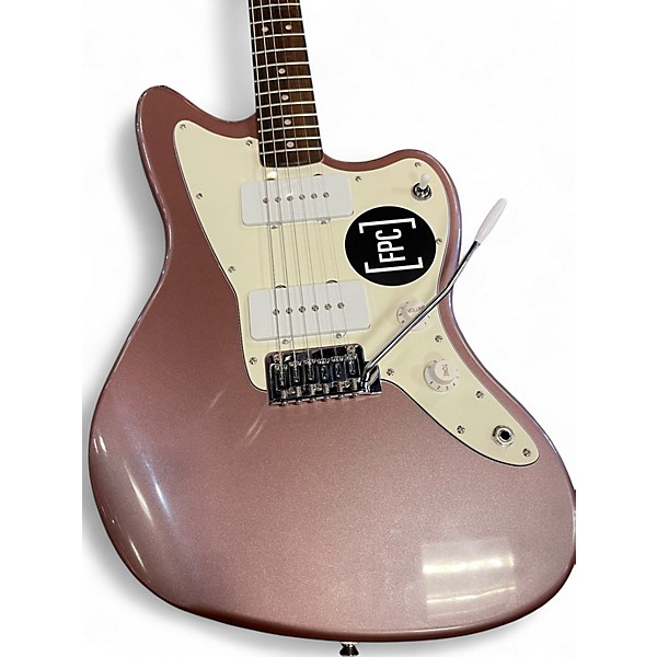 Used Squier AFFINITY JAZZMASTER MTALLIC SHELL Solid Body Electric Guitar