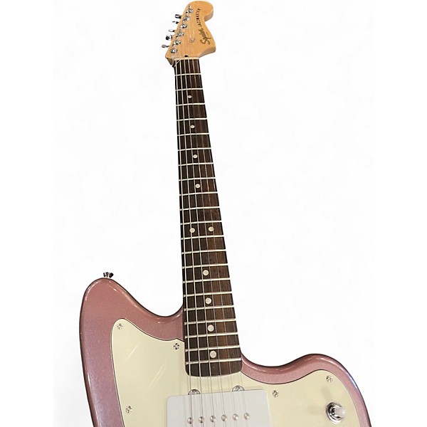 Used Squier AFFINITY JAZZMASTER MTALLIC SHELL Solid Body Electric Guitar