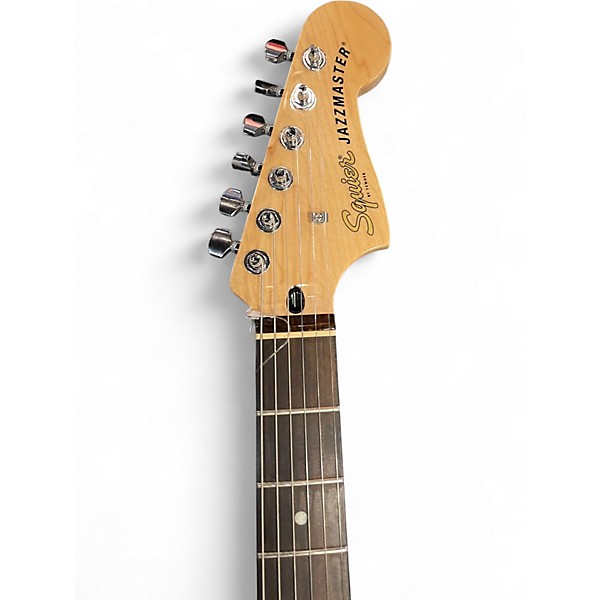 Used Squier AFFINITY JAZZMASTER MTALLIC SHELL Solid Body Electric Guitar