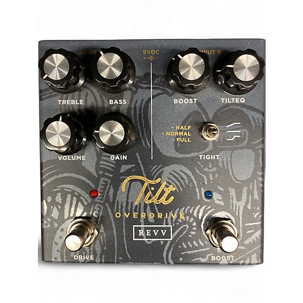 Used Revv Amplification TILT OVERDRIVE Effect Pedal