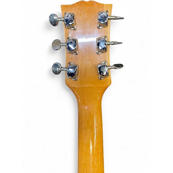 Used Hondo II LES PAUL Natural Solid Body Electric Guitar