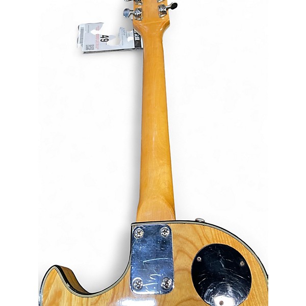 Used Hondo II LES PAUL Natural Solid Body Electric Guitar
