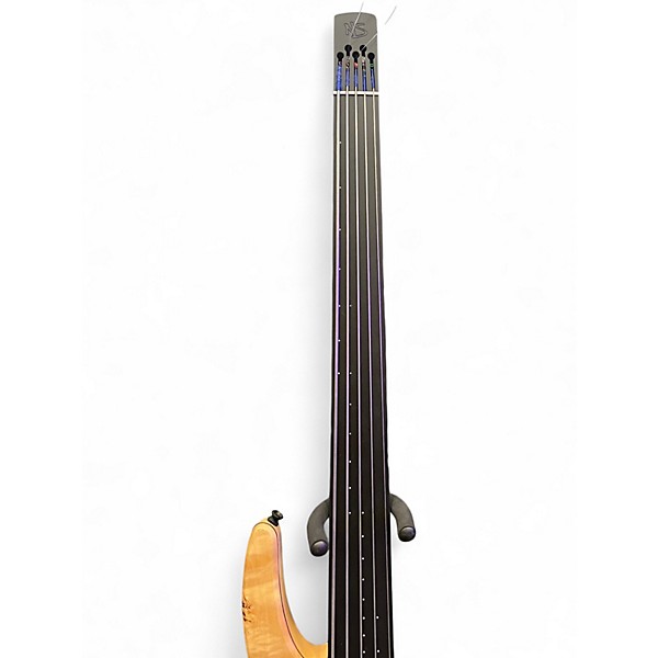 Used NS Design CR5 5 String fretless Walnut Electric Bass Guitar