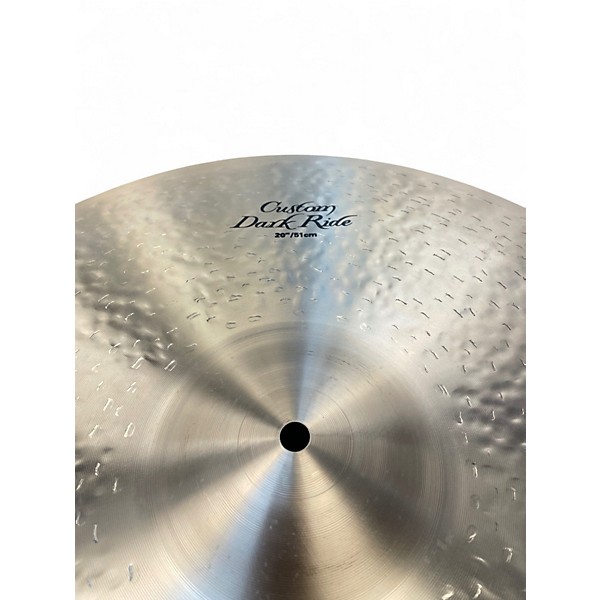 Used Zildjian 20in K Custom Dark Ride Cymbal