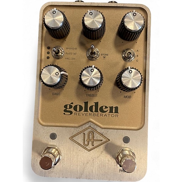 Used Universal Audio GOLDEN REVERBERATOR Effect Pedal
