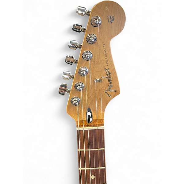 Used Fender Limited Edition Player Stratocaster 3 Color Sunburst Solid Body Electric Guitar