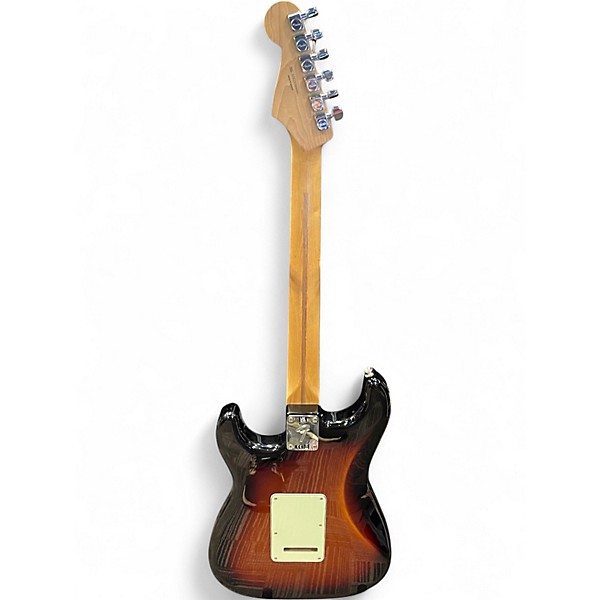 Used Fender Limited Edition Player Stratocaster 3 Color Sunburst Solid Body Electric Guitar