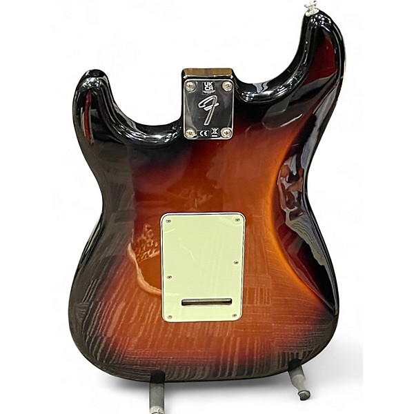 Used Fender Limited Edition Player Stratocaster 3 Color Sunburst Solid Body Electric Guitar