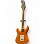 Used 2021 Fender Player Stratocaster Orange Solid Body Electric Guitar