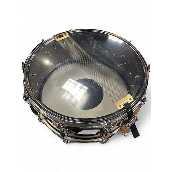 Used Gretsch Drums 14X6.5 Black Nickel Over Steel Snare Drum Black Nickel Over Steel Drum