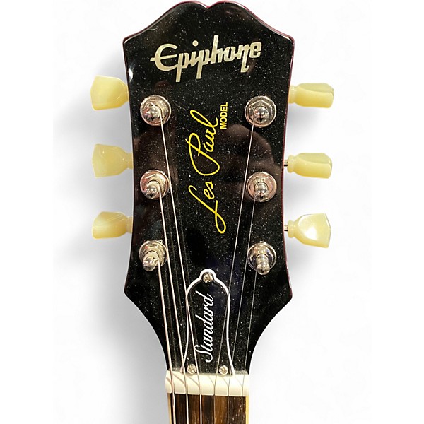 Used Epiphone Les Paul Standard 1950s Lemonburst Solid Body Electric Guitar