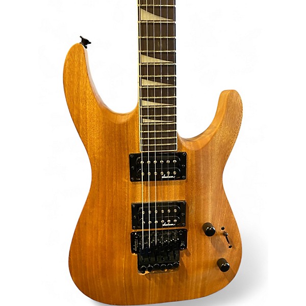 Used Jackson Dinky JS22 DKA Arch Top Floyd Natural Solid Body Electric Guitar