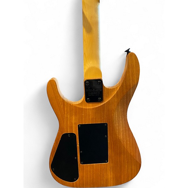 Used Jackson Dinky JS22 DKA Arch Top Floyd Natural Solid Body Electric Guitar