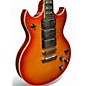 Used Woodrite WARLORD MATT PIKE Cherry Sunburst Solid Body Electric Guitar