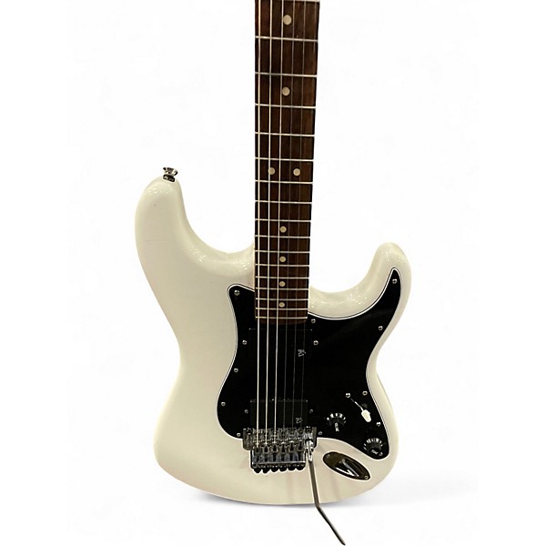 Used Squier Contemporary Stratocaster Alpine White Solid Body Electric Guitar