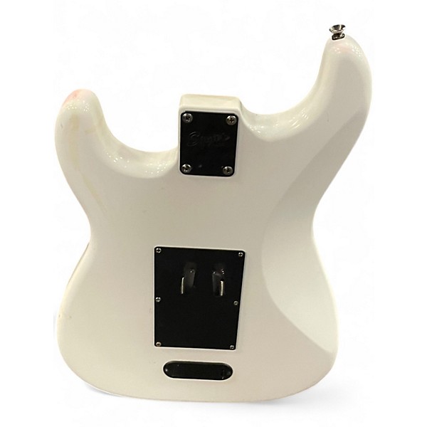 Used Squier Contemporary Stratocaster Alpine White Solid Body Electric Guitar