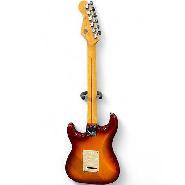 Used Fender Select Stratocaster Sienna Sunburst Solid Body Electric Guitar