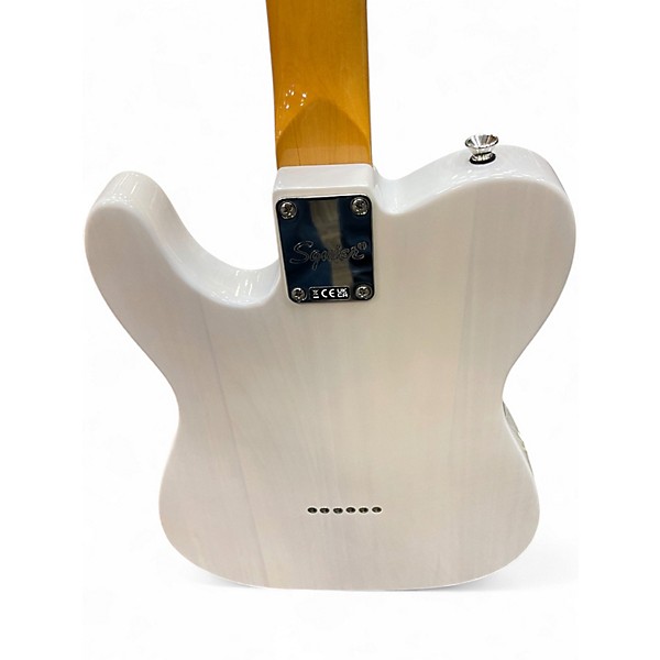 Used Squier Classic Vibe 1950S Stratocaster White Blonde Solid Body Electric Guitar
