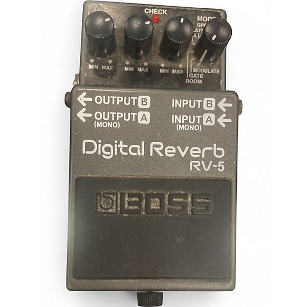 Used BOSS RV5 Digital Reverb Effect Pedal