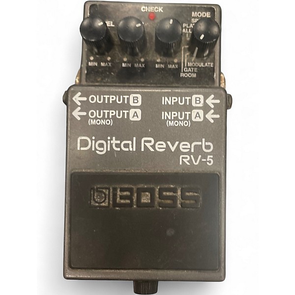 Used BOSS RV5 Digital Reverb Effect Pedal