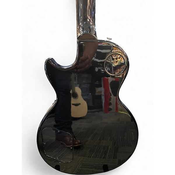 Used Gibson Les Paul Studio Black Solid Body Electric Guitar