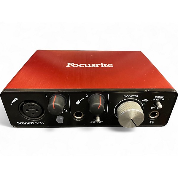 Used Focusrite Scarlett Solo Audio Interface