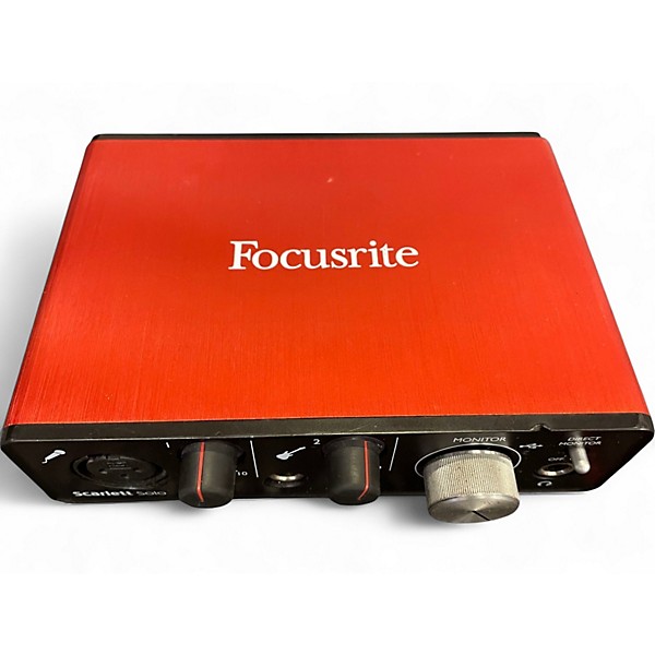 Used Focusrite Scarlett Solo Audio Interface