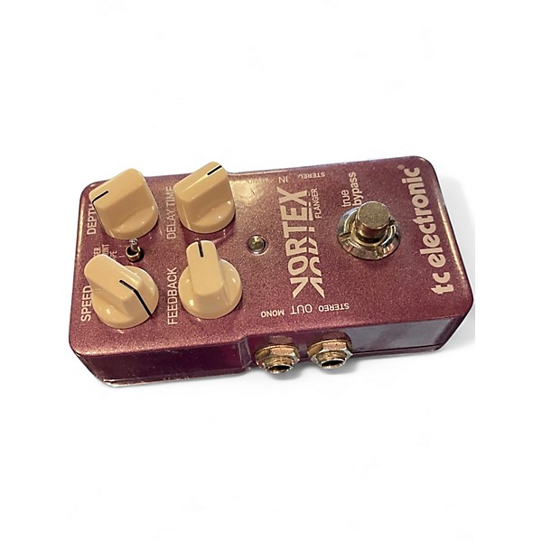 Used TC Electronic Vortex Flanger Effect Pedal