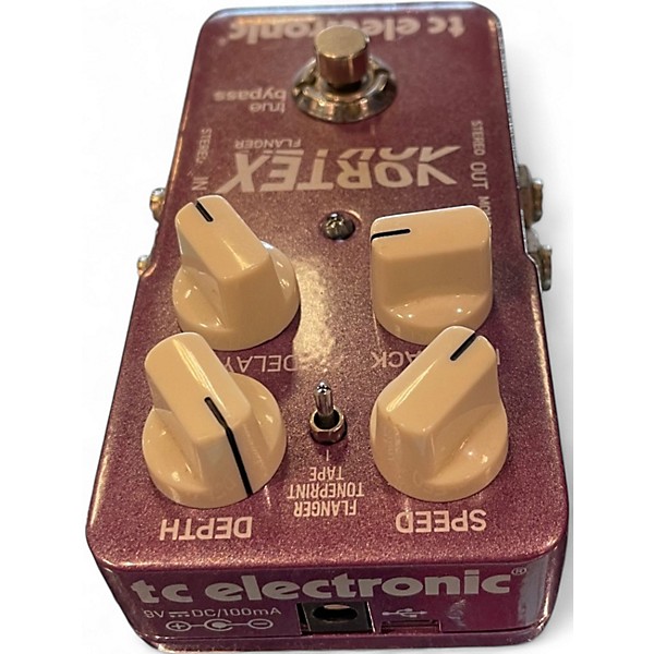 Used TC Electronic Vortex Flanger Effect Pedal