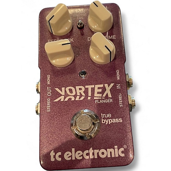 Used TC Electronic Vortex Flanger Effect Pedal