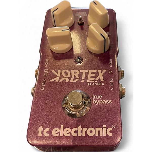 Used TC Electronic Vortex Flanger Effect Pedal
