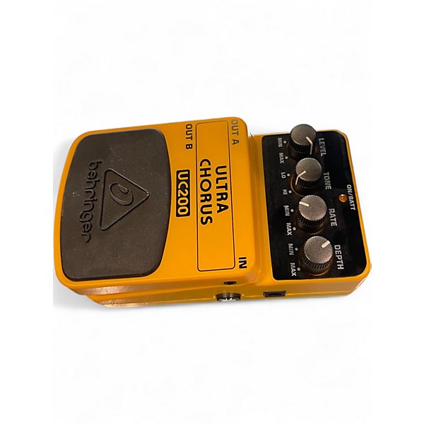 Used Behringer UC200 Stereo Chorus Effect Pedal
