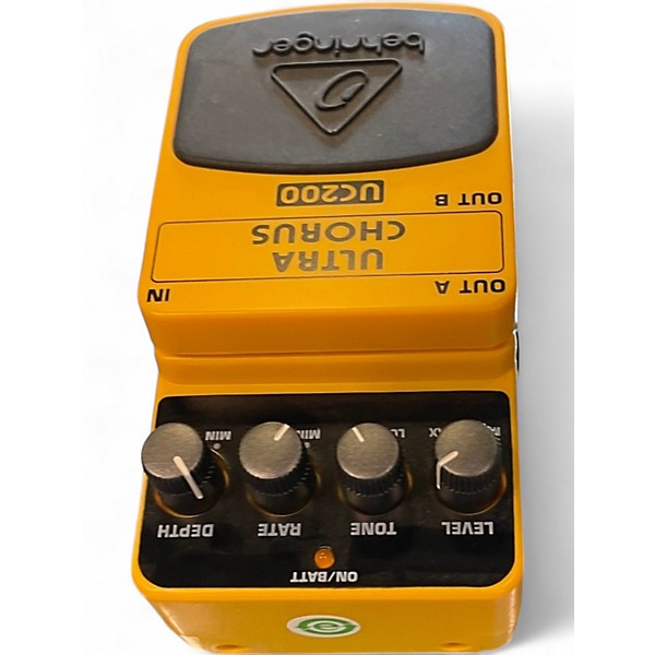 Used Behringer UC200 Stereo Chorus Effect Pedal