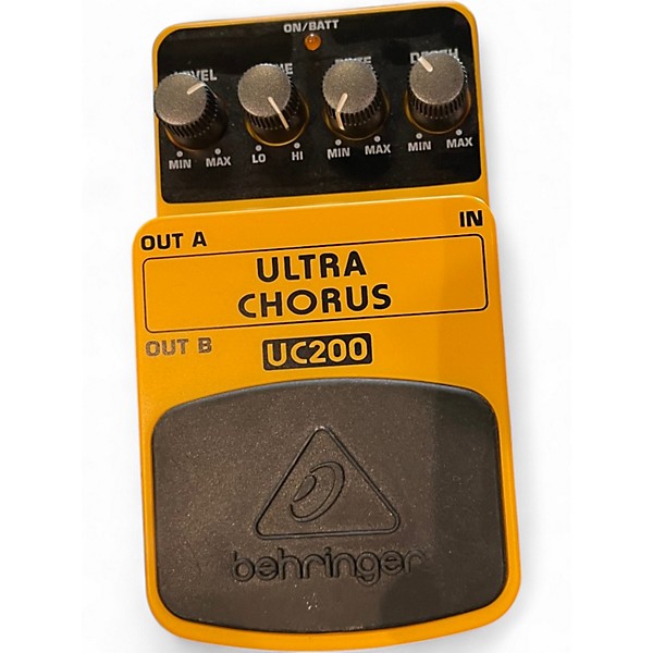 Used Behringer UC200 Stereo Chorus Effect Pedal