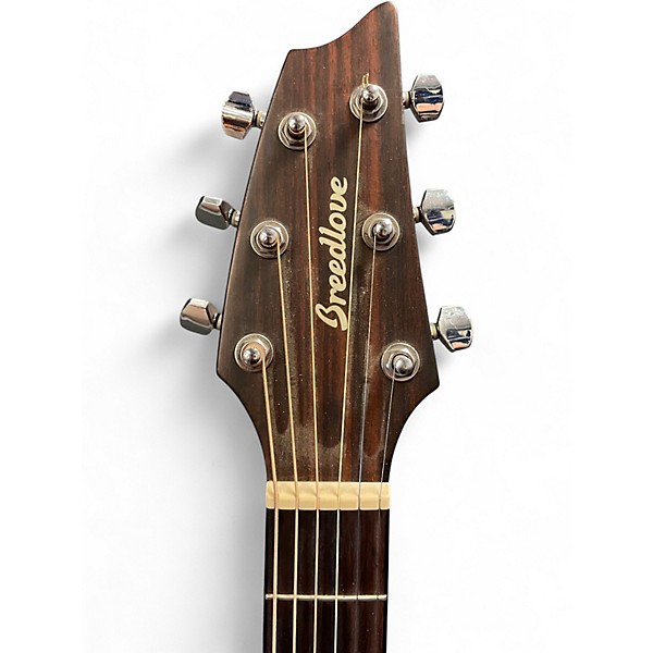 Used Breedlove Discovery Concert Natural Acoustic Guitar
