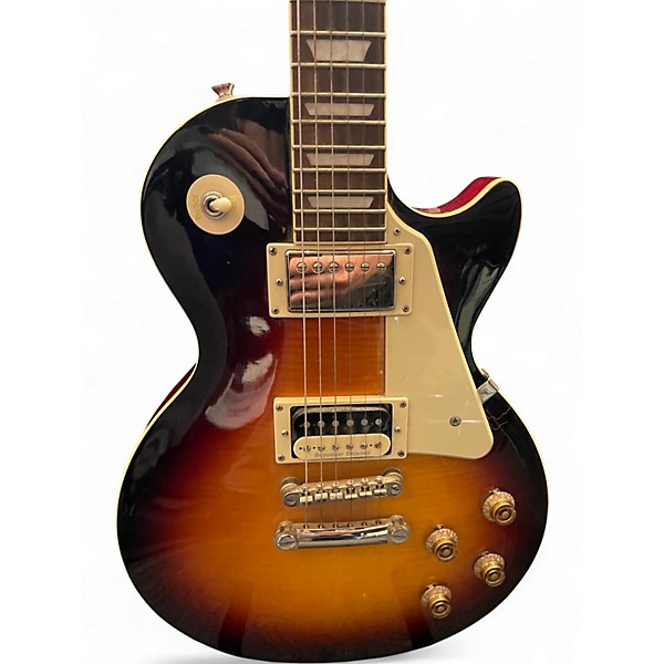 Used Epiphone Les Paul Standard 3 Tone Sunburst Solid Body Electric Guitar