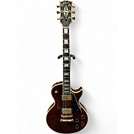 Vintage 1979 Gibson Les Paul Custom Wine Red Solid Body Electric Guitar
