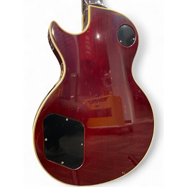 Vintage 1979 Gibson Les Paul Custom Wine Red Solid Body Electric Guitar