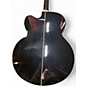 Used Epiphone j-200ec Black Acoustic Electric Guitar