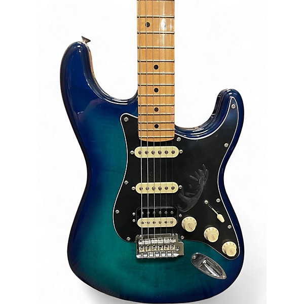 Used Fender PLAYER SERIES STRATOCASTER HSS Blue Burst Solid Body Electric Guitar